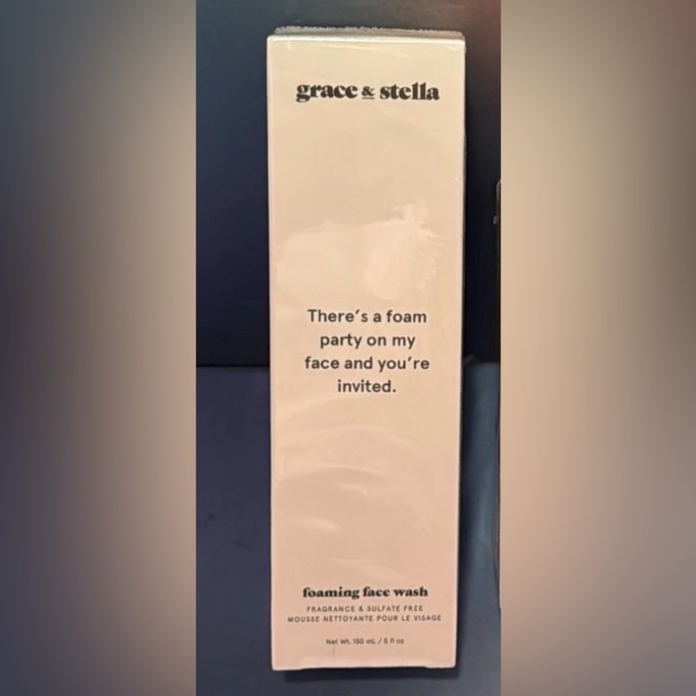 GRACE & STELLA foam face wash